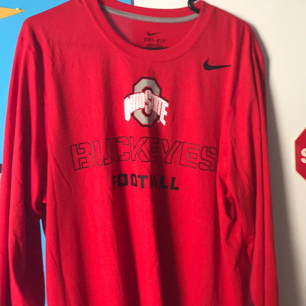 Nike Dri-Fit Ohio State Buckeyes long sleeve shirt